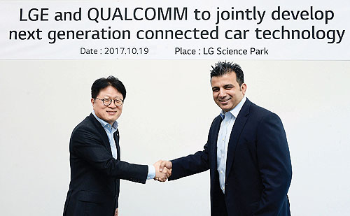 LG, Qualcomm partner on next-generation connected car technology.